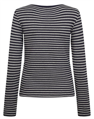 Nümph - NUMelany Langærmet Bluse - Dark Sapphire